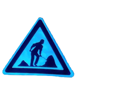 LumaSafe SignMark Glowing Traffic Sign 1